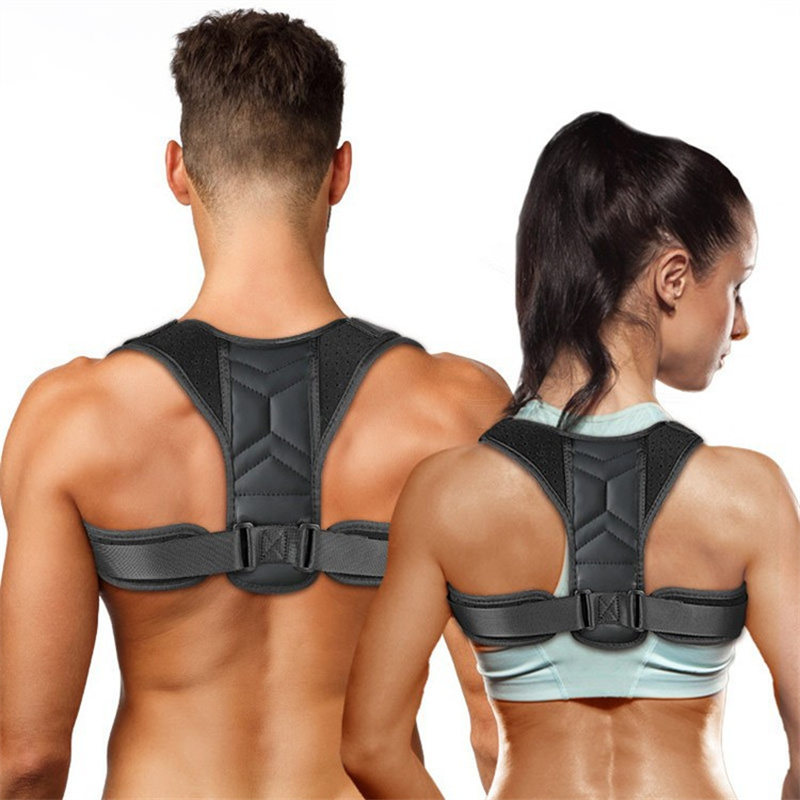 Office Hi Tech - Adjustable Back Posture Corrector Neck Brace