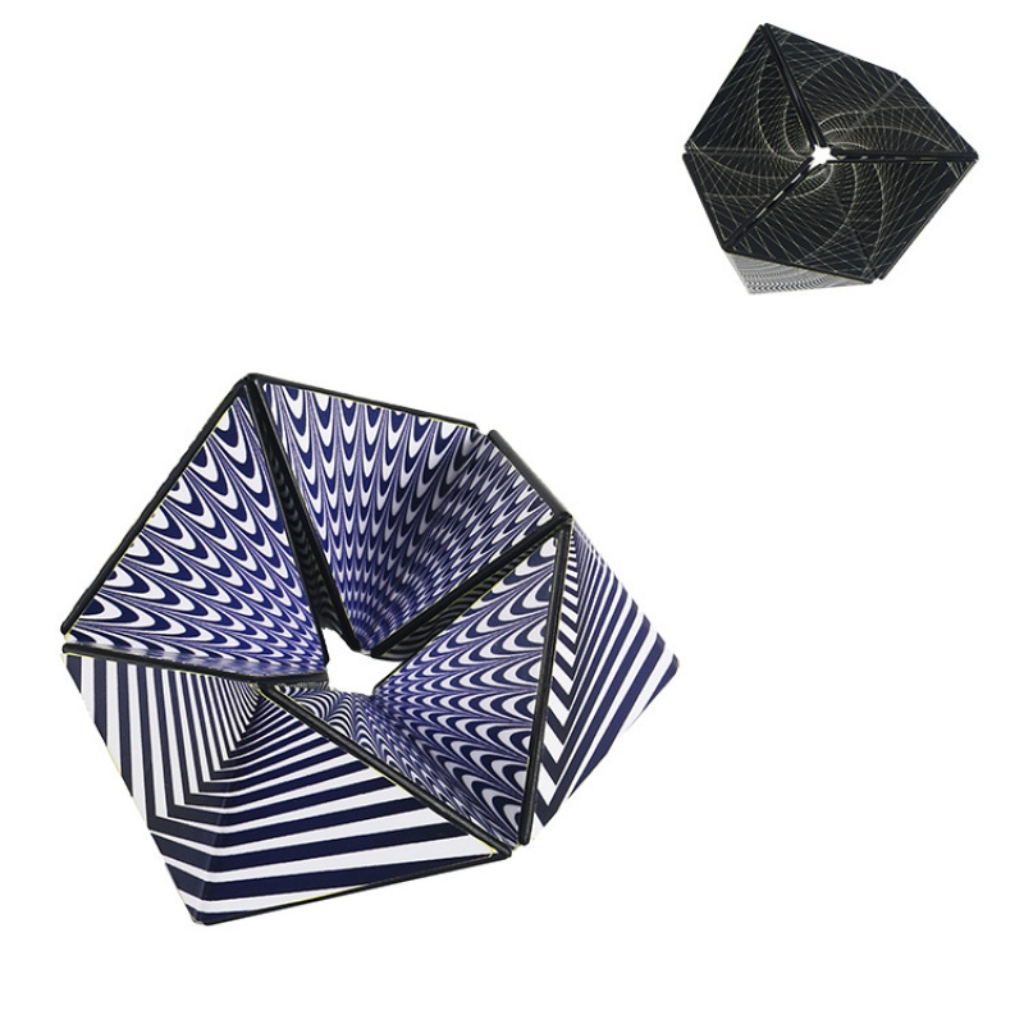 Office Hi Tech - Infinite Flip 3D Geometric Stress Relief