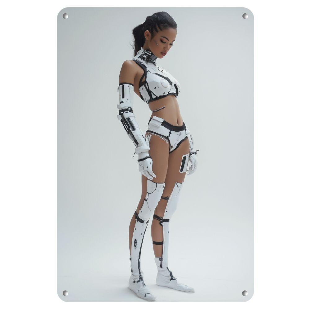 Tech Office Wall Art - Futuristic Iron Wall Art - Sleek