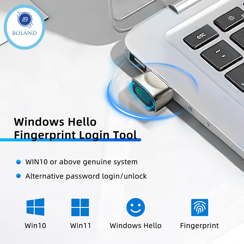 Fingerprint Reader Usb - Mini Biometric Fingerprint Login Lock Windows