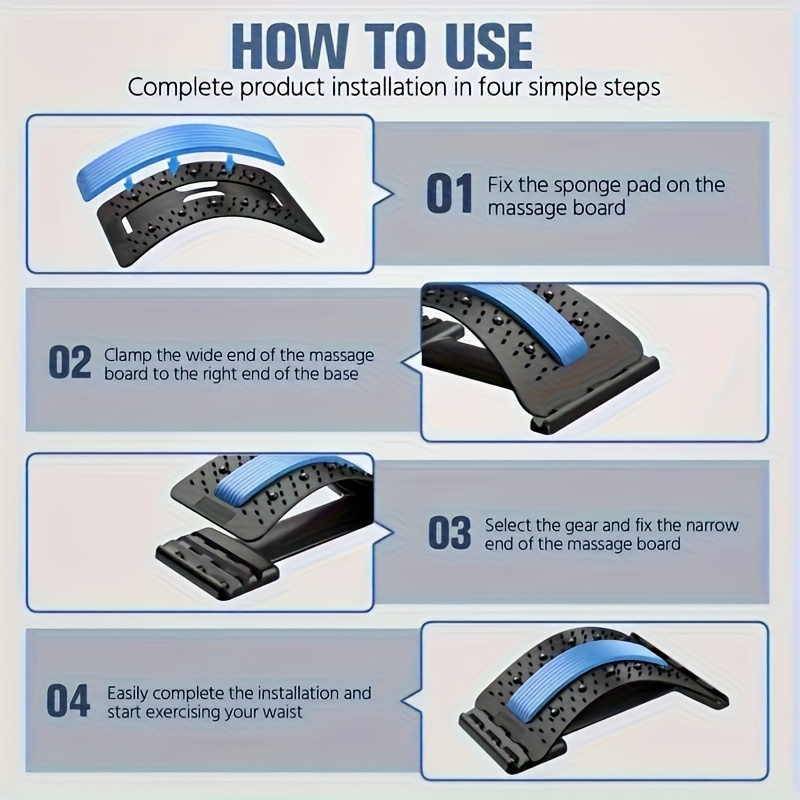 3-Level Back Stretcher Posture - Office Hi Tech review and price