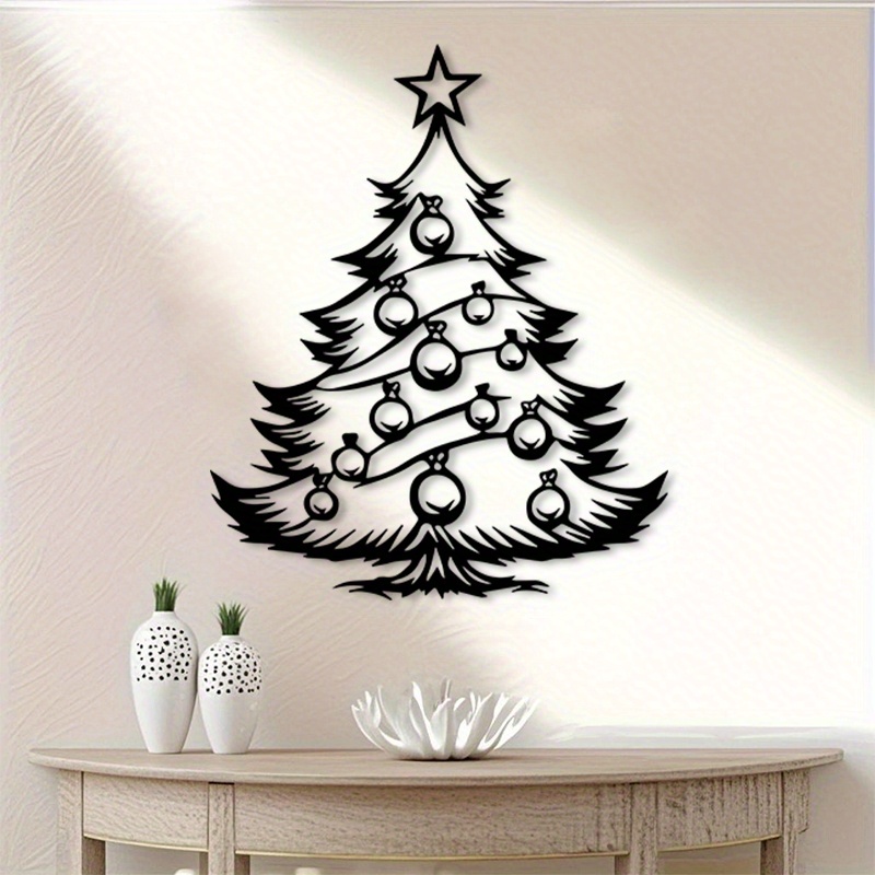 CIFBUY Laser Cut Tree Metal Wa - Tech Office Wall Art review and price