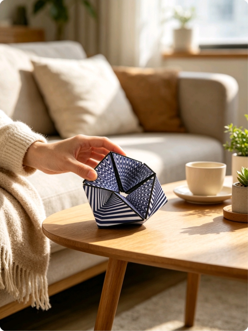 Infinite Flip 3D Geometric Str - Office Hi Tech review and price
