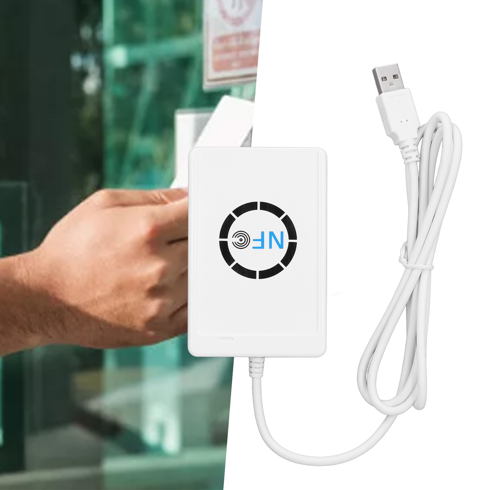 USB NFC Smart IC Card Reader W - Smart Card Reader review and price