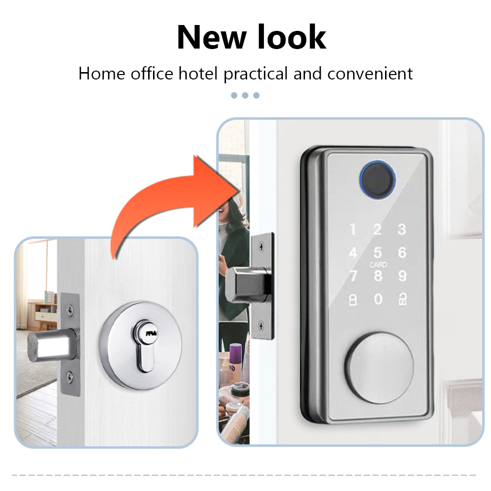 Tuya Smart Door Lock Fingerpri - Smart Card Reader review and price