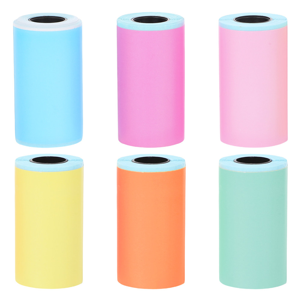 6 Rolls Mini Thermal Printer P - Label Printer Thermal review and price