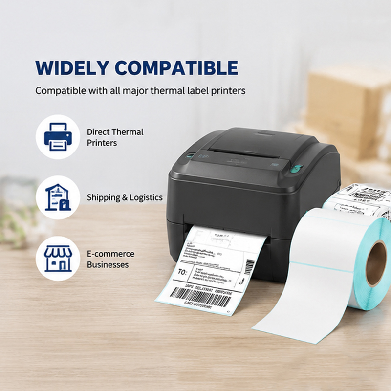 325 Sheets 4''x6'' White Therm - Label Printer Thermal review and price