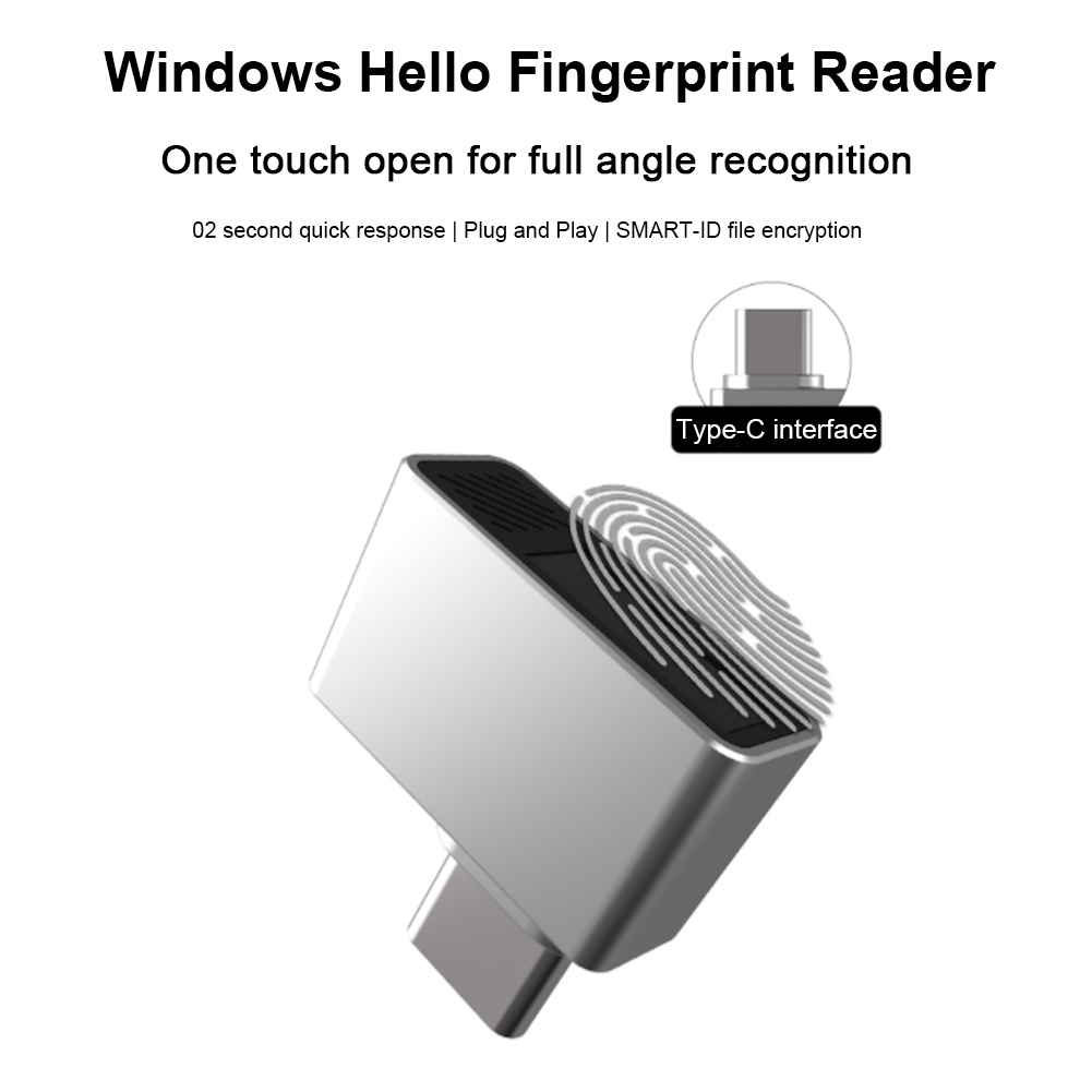 Type-C Biometric Scanner Passw - Fingerprint Reader Usb review and price