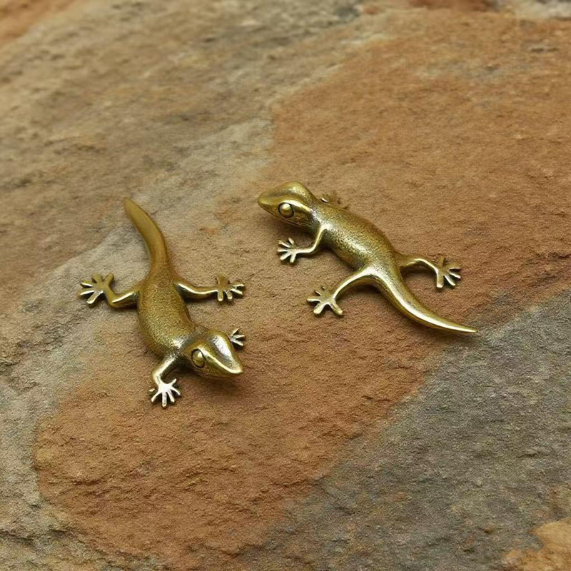 Handmade Bronze Retro Gecko Li - Office Hi Tech review and price